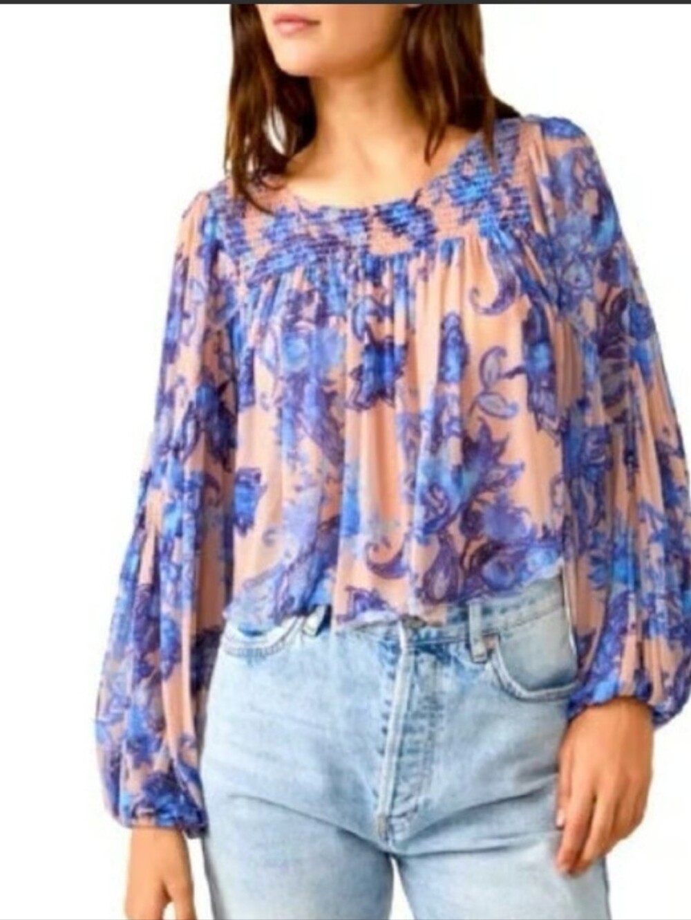 New Free People Up For Anything Mesh Crop Top Tea Combo (XS)